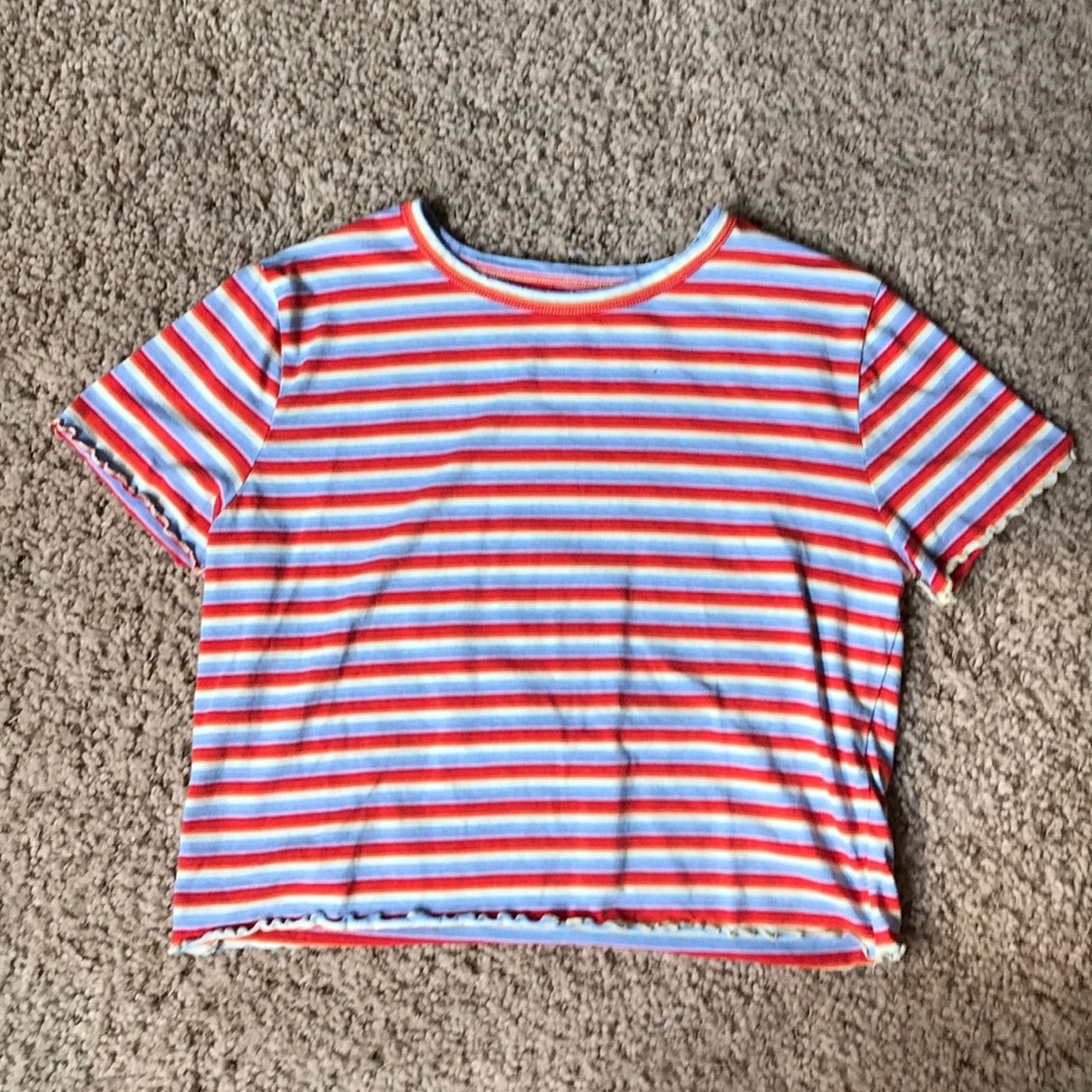 Striped Arizona jean company t shirt